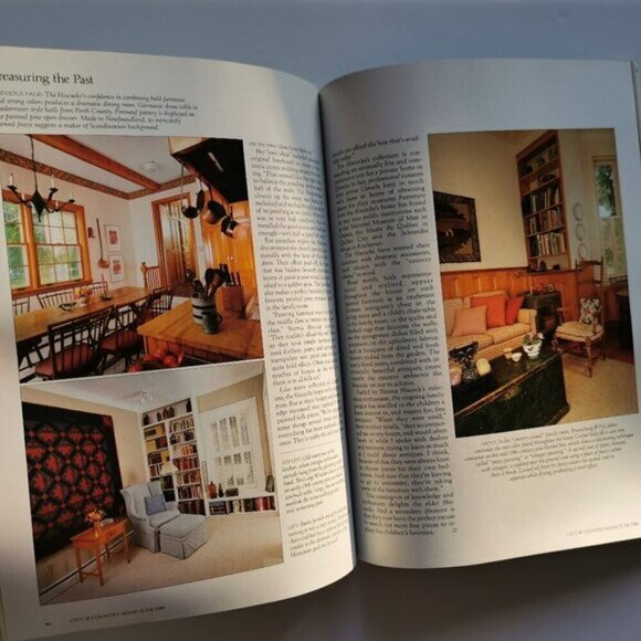 Summer 1986 City & Country Home Magazine Canadian Lifestyle Interior Design Arch - Picture 5 of 6